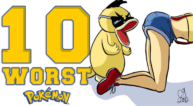 10 worst pokemons