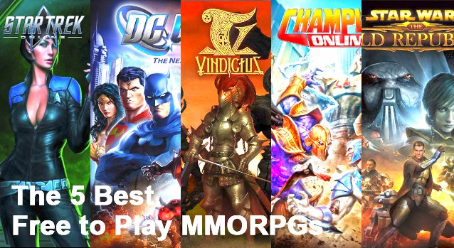 Top 5 Free to Play MMORPGs
