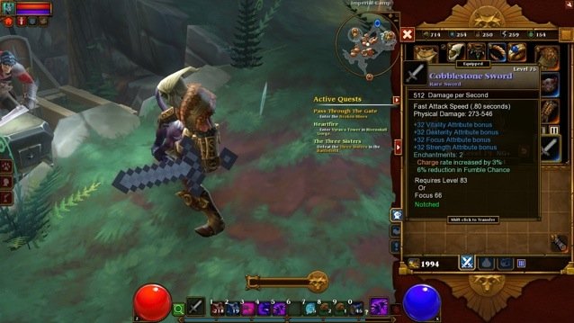 torchlight 2 items codes