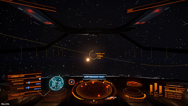 It is the best to approach the station from the internal side of the orbit as every station are directed frontally to the celestial body around which theyre circulating - Frame Shift Drive - Travelling - Elite: Dangerous - Game Guide and Walkthrough