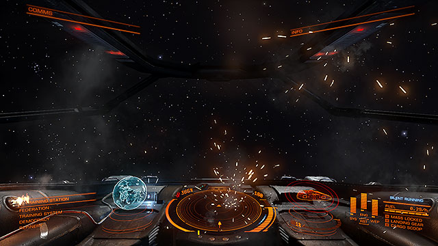If the ship will overheat to the point where in the cockpit you will see a fire, you have got a problem - Frame Shift Drive - Travelling - Elite: Dangerous - Game Guide and Walkthrough
