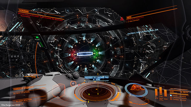 Dependable of the class of the mounted module, the system may give us 7, 15 or 25 minutes of oxygen in the space suit - Weapons classification - Fight and Weaponry - Elite: Dangerous - Game Guide and Walkthrough