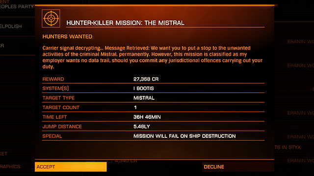 Apart from the usual bounty hunting there are some other possibilities - Professions - Earning your first money - Elite: Dangerous - Game Guide and Walkthrough