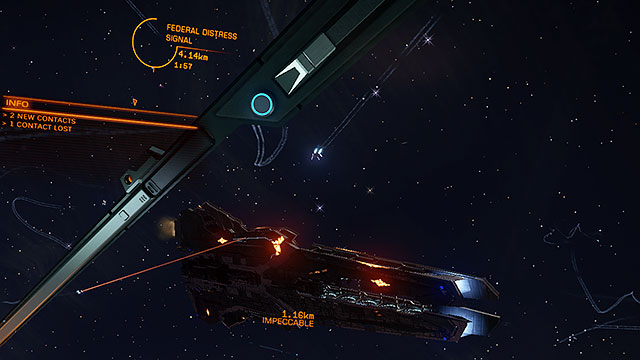 Other way of earning many as a mercenary may be responding for the Federal Distress Signal - Professions - Earning your first money - Elite: Dangerous - Game Guide and Walkthrough
