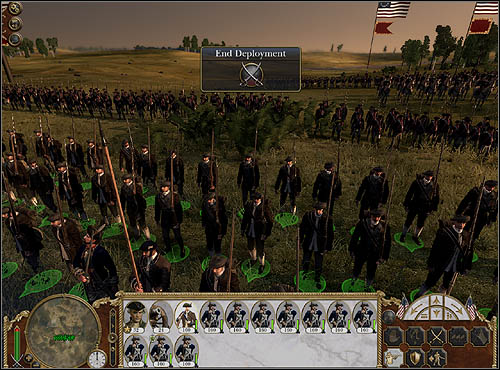 Soldiers in one regiment formed in 3-line formation. - Game Mechanics - Land Battles - Infantry - part 1 - Land Battles - Empire: Total War - Game Guide and Walkthrough