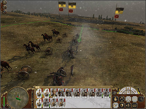 Bayonets may be also useful when your opponent is hiding behind some low walls - Game Mechanics - Land Battles - Infantry - part 2 - Land Battles - Empire: Total War - Game Guide and Walkthrough