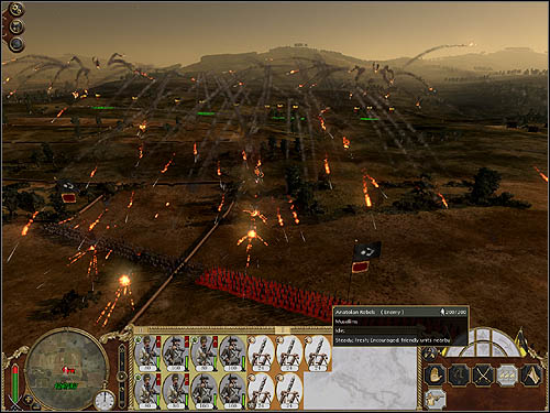 Before the enemy will come to you his willingness to fight will be rather questionable. - Game Mechanics - Land Battles - Artillery - Land Battles - Empire: Total War - Game Guide and Walkthrough