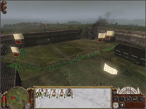 But mostly, enemy will try to climb on walls with ropes - Game Mechanics - Sieges from the defender perspective - Sieges - Empire: Total War - Game Guide and Walkthrough
