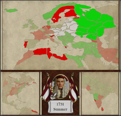 Relation between two countries can be result of many different things: similarity of political system, religion, trade contracts, territorial expansion, deals with other countries and, at last, war - Game Mechanics - Diplomacy - International relations - Diplomacy - Empire: Total War - Game Guide and Walkthrough