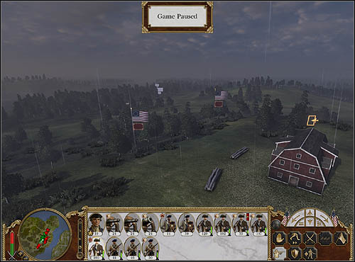 When the enemy general will appear, try to kill him - Britons to fight wont be able to fight anymore - Campaign Guide - Road to Independence - Battle of Boston - Road to independence - Empire: Total War - Game Guide and Walkthrough