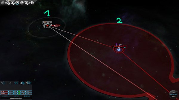 On the screen above you can see those elements - Influence - Fleets and Systems Influence on the Galaxy - Endless Space - Game Guide and Walkthrough