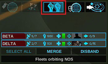 Taking over the hostile system begins with clicking the proper option in the fleet view - Fleet Actions - Fleets and Systems Influence on the Galaxy - Endless Space - Game Guide and Walkthrough