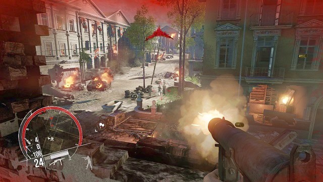 You wont get through! - Mission 8 - Warsaw Calling - Singleplayer campaign mode - Enemy Front - Game Guide and Walkthrough