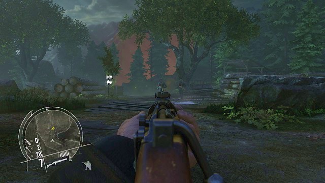 Wheres the second paratrooper? - Mission 13 - V2 Attack - Singleplayer campaign mode - Enemy Front - Game Guide and Walkthrough
