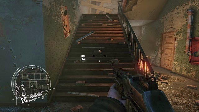 Maybe Ill find him upstairs? - Mission 16 - The Fall of Warsaw - Singleplayer campaign mode - Enemy Front - Game Guide and Walkthrough
