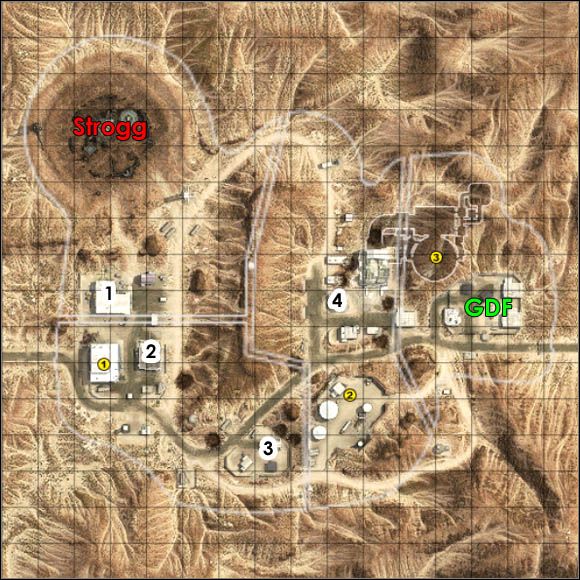 Attackers: Strogg - Area 22 - Battlefields - Enemy Territory: Quake Wars - Game Guide and Walkthrough