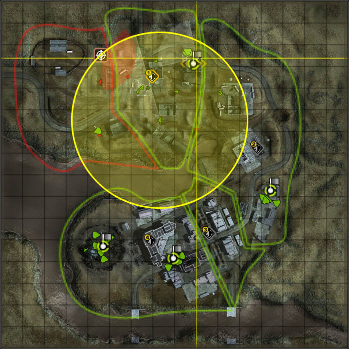 Radar scanning radius. - Turrets, artillery, radars - Deployables - Enemy Territory: Quake Wars - Game Guide and Walkthrough