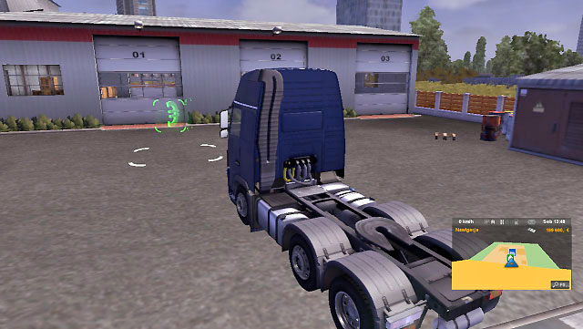 You will find an empty garage which you can buy in each available city - Owner of a company - Carrier - Euro Truck Simulator 2 - Game Guide and Walkthrough