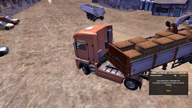 A quarry is a place where it is easy to park - Park the trailer - Driving your truck - Euro Truck Simulator 2 - Game Guide and Walkthrough