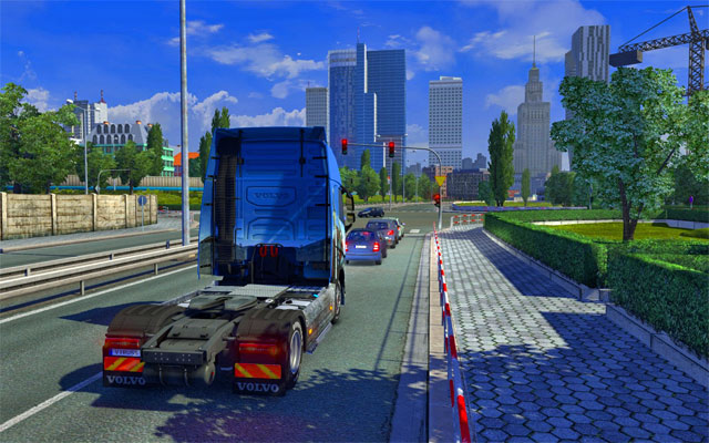 Unfortunately you will waste a lot of time in traffic jams - Traffic jams - Roads - Euro Truck Simulator 2 - Game Guide and Walkthrough