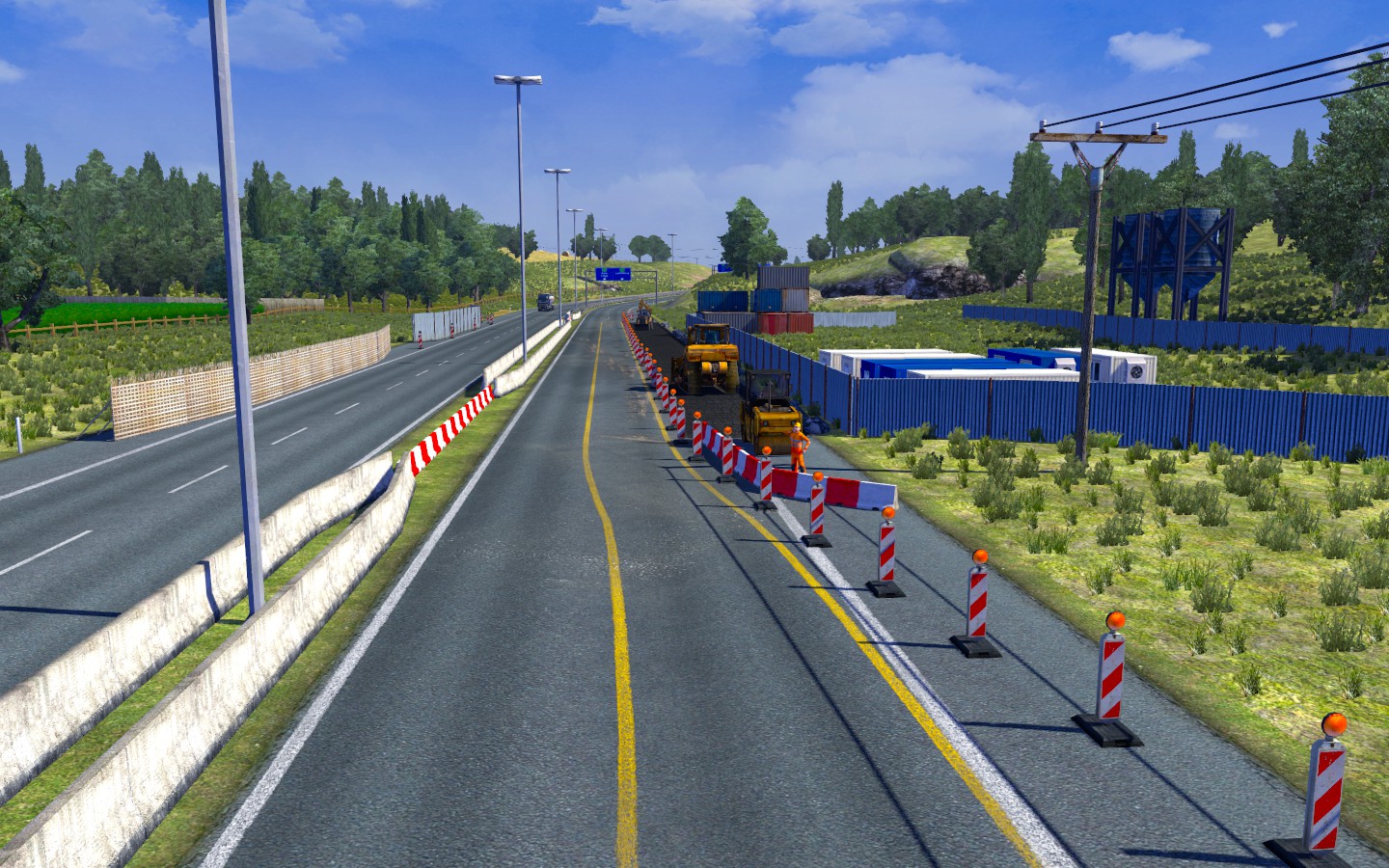The roads in Belgium, the Netherlands and Luxembourg are very pleasant to drive - Austria, Switzerland and Benelux - Country description - Euro Truck Simulator 2 - Game Guide and Walkthrough