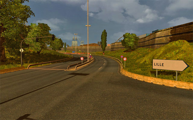 France has a network of convenient (mostly two lane) highways - France - Country description - Euro Truck Simulator 2 - Game Guide and Walkthrough