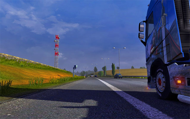 Great Britain has plenty of highways, mostly three-lane roads (which are narrower on the north) - Great Britain - Country description - Euro Truck Simulator 2 - Game Guide and Walkthrough