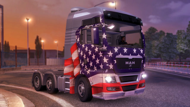 This add-on gives you four additional paint jobs in the Brazilian colors - Official add-ons - DLC - Euro Truck Simulator 2 - Game Guide and Walkthrough