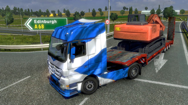 This add-on gives you four additional paint jobs in the Irish colors - Official add-ons - DLC - Euro Truck Simulator 2 - Game Guide and Walkthrough