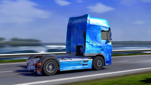 This add-on gives you nine additional paint jobs with the option to customize them - Official add-ons - DLC - Euro Truck Simulator 2 - Game Guide and Walkthrough