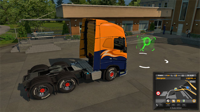 You can drive to a recruitment agency to use it, or you can do it from the company menu. - Recruitment agencies - Euro Truck Simulator 2: Scandinavian Expansion - Game Guide and Walkthrough