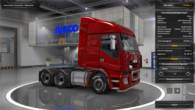 Your choice about which truck to buy depends mainly on how much money you have. - Truck dealers - Euro Truck Simulator 2: Scandinavian Expansion - Game Guide and Walkthrough