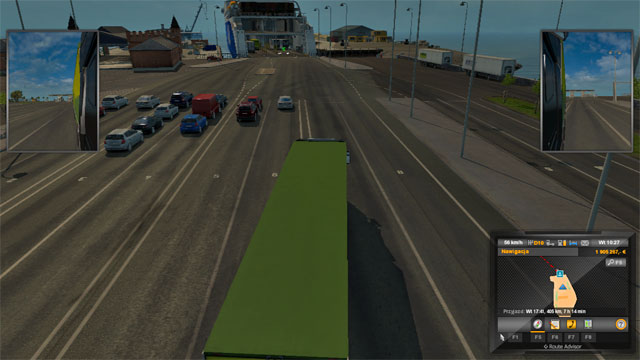 There is not much to see here - only two streets, a service shop, a garage and two companies - Denmark - Cities - Euro Truck Simulator 2: Scandinavian Expansion - Game Guide and Walkthrough