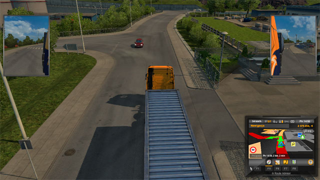 As you can see, the city is very large, which makes it quite unconvenont to move around - Norway - Cities - Euro Truck Simulator 2: Scandinavian Expansion - Game Guide and Walkthrough