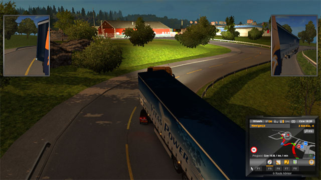 The roads are narrow and winding - Norway - Cities - Euro Truck Simulator 2: Scandinavian Expansion - Game Guide and Walkthrough