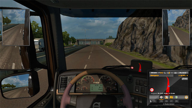 As you can see, there is a lot to do in the city, but travelling from one part of it to another can take quite a lot of time - Sweden (part 1) - Cities - Euro Truck Simulator 2: Scandinavian Expansion - Game Guide and Walkthrough
