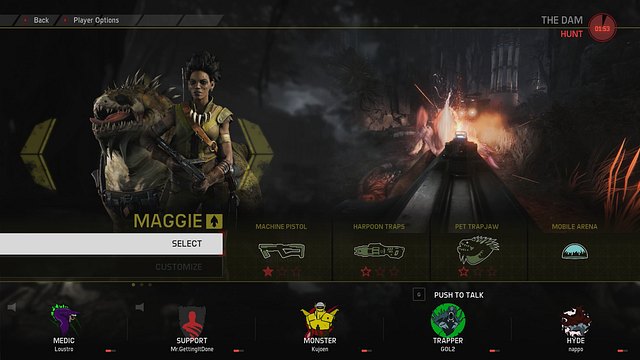 Maggie is the first Trapper available in the game - Trapper - Hunters - Evolve - Game Guide and Walkthrough