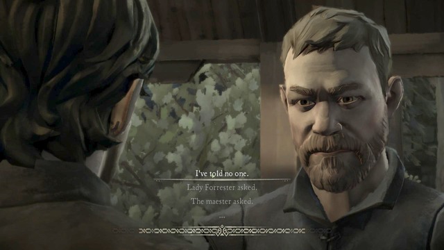 Talk to your uncle Duncan - Chapter 2 - Episode 1: Iron from Ice - Game of Thrones: A Telltale Games Series - Game Guide and Walkthrough