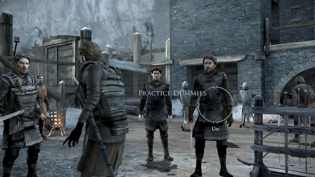 After the conversation you must show Frostfinger your combat skills - Chapter 4 - Episode 2: The Lost Lords - Game of Thrones: A Telltale Games Series - Game Guide and Walkthrough