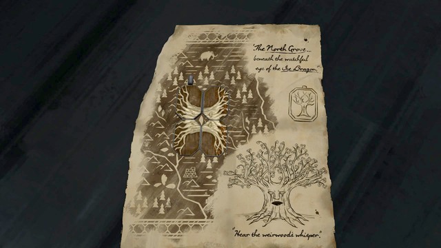 After the conversation with Duncan, look around the map he gave you - Chapter 1 - Episode 3: The Sword in the Darkness - Game of Thrones: A Telltale Games Series - Game Guide and Walkthrough