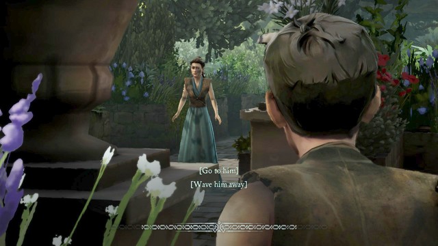 After the conversation, you will notice an errand boy - Chapter 2 - Episode 3: The Sword in the Darkness - Game of Thrones: A Telltale Games Series - Game Guide and Walkthrough