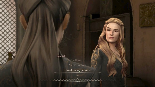 I will try - Chapter 5 - Episode 5: A Nest of Vipers - Game of Thrones: A Telltale Games Series - Game Guide and Walkthrough