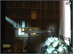 After a short walk you'll reach an elevator (#24) - Undue Alarm - Walkthrough - Half-Life 2: Episode One - Game Guide and Walkthrough