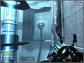 First eliminate the two Stalkers (#33), located on the opposite platforms - Direct Intervention - Walkthrough - Half-Life 2: Episode One - Game Guide and Walkthrough