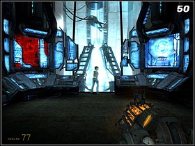 Grab a ball and start the final mechanism once again - Direct Intervention - Walkthrough - Half-Life 2: Episode One - Game Guide and Walkthrough