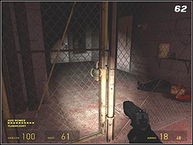 Approach the wired gate (#62) on the other side of the room - Lowlife - Walkthrough - Half-Life 2: Episode One - Game Guide and Walkthrough