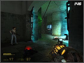 Get rid of the mines and carefully approach the force field - Urban Flight - Walkthrough - Half-Life 2: Episode One - Game Guide and Walkthrough