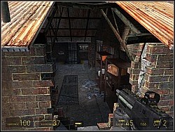 You will find a lift shaft there - Shotgun Ride p. I - Walkthrough - Half-Life 2: Episode Two - Game Guide and Walkthrough