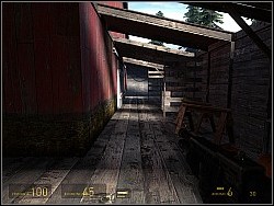 Go to the end of a corridor and turn left - Shotgun Ride p. II - Walkthrough - Half-Life 2: Episode Two - Game Guide and Walkthrough