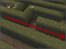 Go straight ahead and then go to the second path on the left - Triwizard task 3 - The maze - Walkthrough - Harry Potter and the Goblet of Fire - Game Guide and Walkthrough